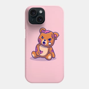 Cute Bear Zombie Cartoon Phone Case