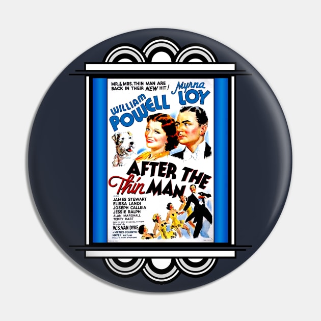 After The Thin Man Pin by Vandalay Industries