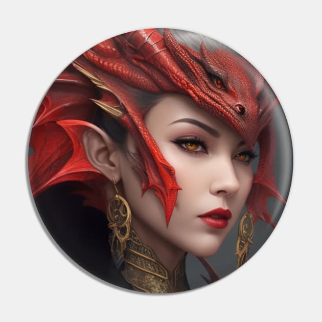Dragon Beauty Pin by MGRCLimon
