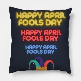 Happy April Fools Day Pillow