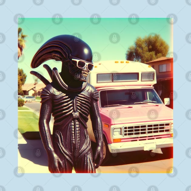 1990s Alien Costume by Dead Galaxy