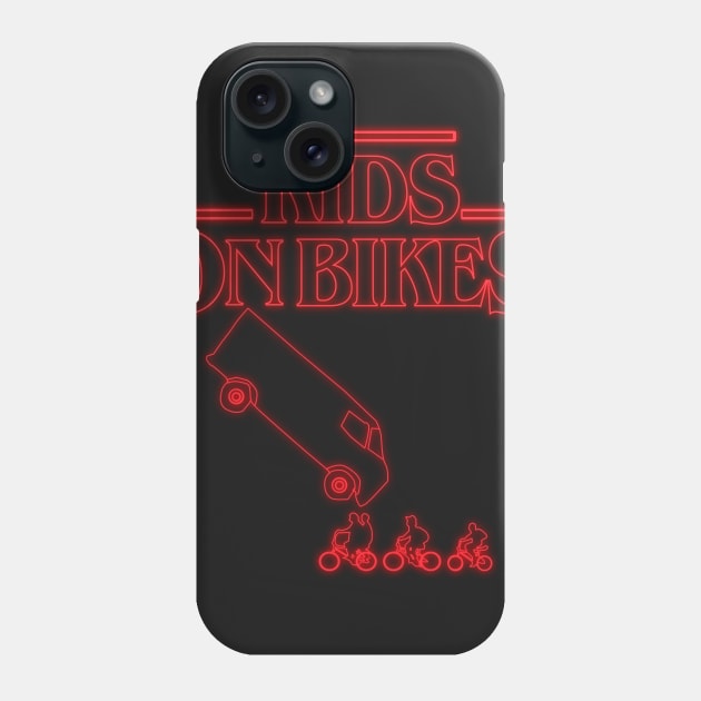 Kids On Bikes Phone Case by jimmygatti