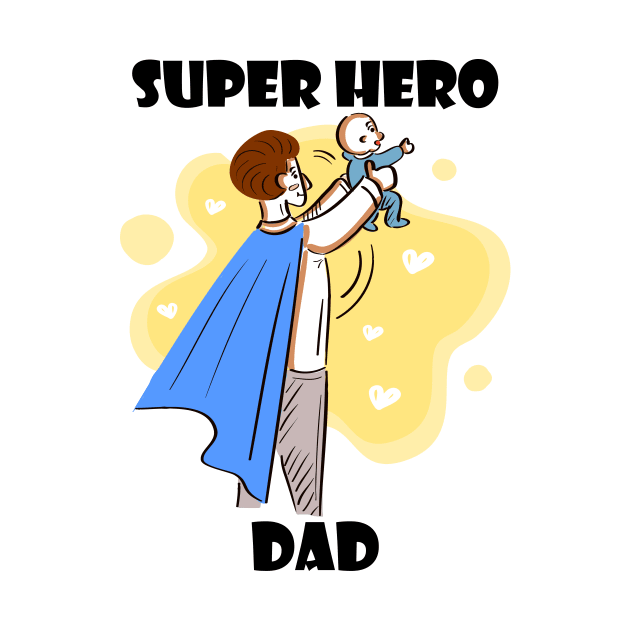 Super Hero Dad by Linda Glits