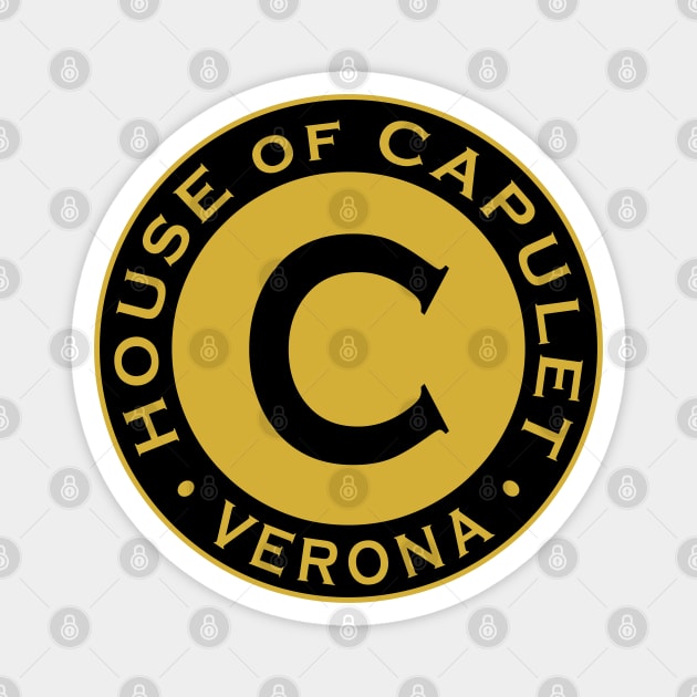 The House of Capulet Magnet by Lyvershop