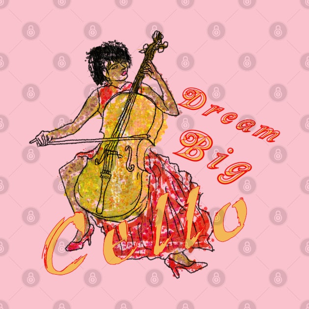 A Cello Player by djmrice