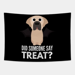 St Bernard Halloween Trick or Treat Tapestry