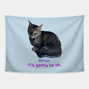 Relax, it’s gonna be ok. (Kitty) Tapestry