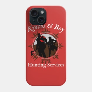 Kratos & Boy Hunting Services Phone Case