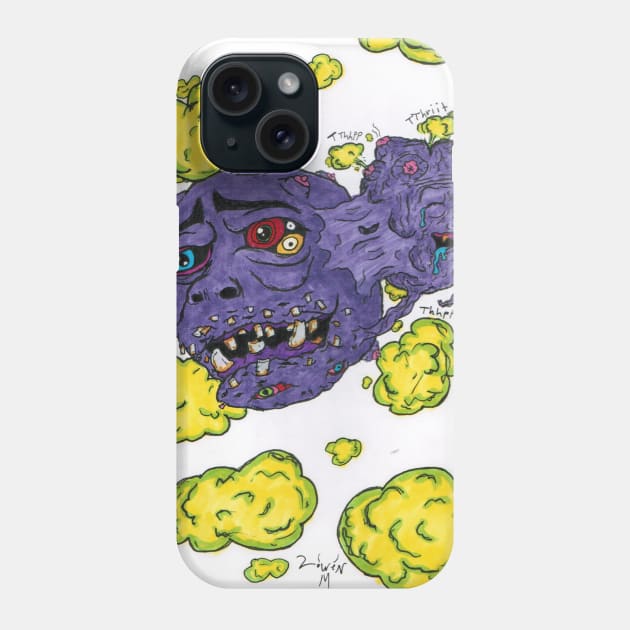 Sickly Twins Phone Case by lowen morrison