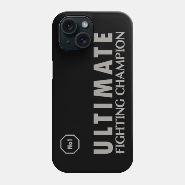 Ultimate Fighting Champion No 1 Irish Phone Case by Whites Designs