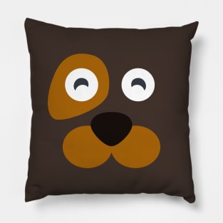 Cute dog face Pillow