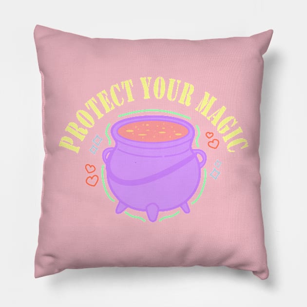 Magical girl Pillow by Brunaesmanhott0