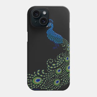 Jeweled Peacock Phone Case