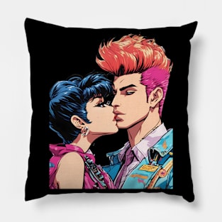 Pop Art Couple Pillow