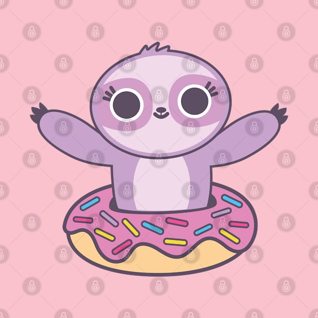 Donut Sloth by BoredInc