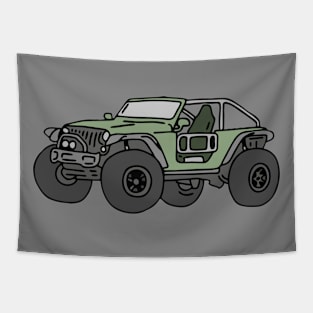 monster car Tapestry