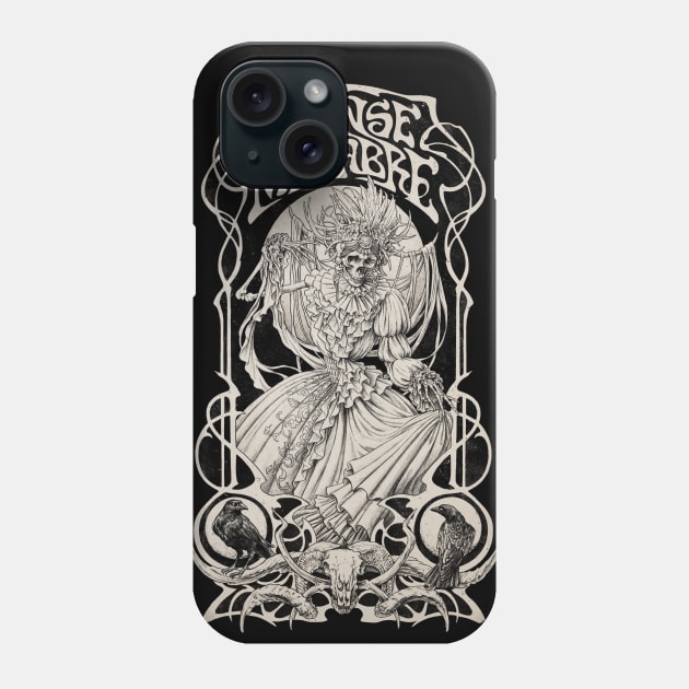 Danse Macabre Phone Case by Moutchy