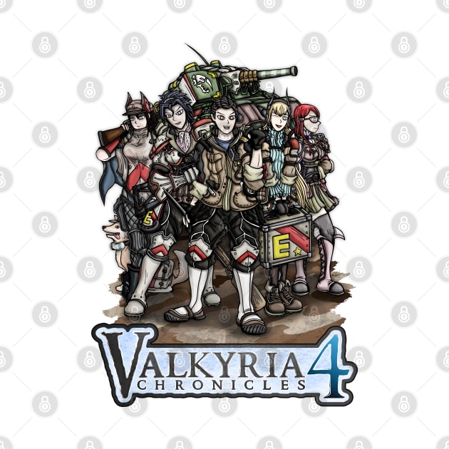 Valkyria Chronicles 4 Heroes by WarioPunk