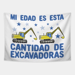 Mi Edad Es Esta Cantidad de Excavadoras 2 años Tapestry