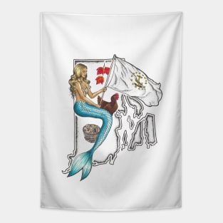 Rhode Island Mermaid Tapestry