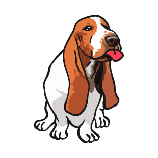 Basset Hound Dog T-Shirt