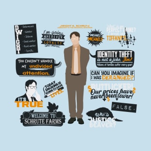 Dwight Schrute Quotes T-Shirt