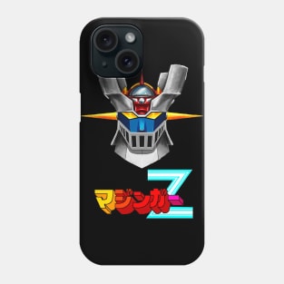 Mazinger Z Head & Japanese Logo! Phone Case