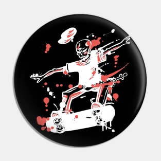 Skateboarder Pin