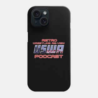 Retro Wrestling Re-View USWA Podcast Phone Case