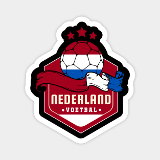 Netherlands Football Logo Magnet