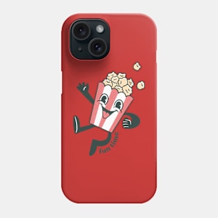 Retro Popcorn Fun Time Phone Case