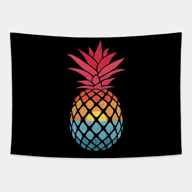 Pineapple Summer Tapestry by Sachpica