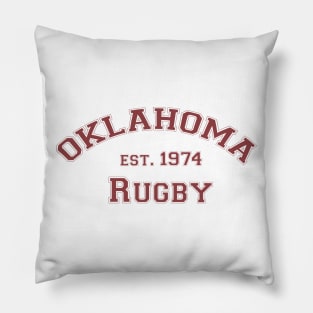 Arched Rugby Oklahoma Pillow