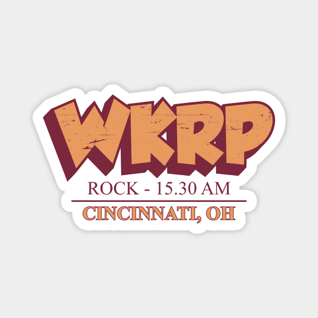 WKRP Cincinnati Magnet by Baby Kids Zone