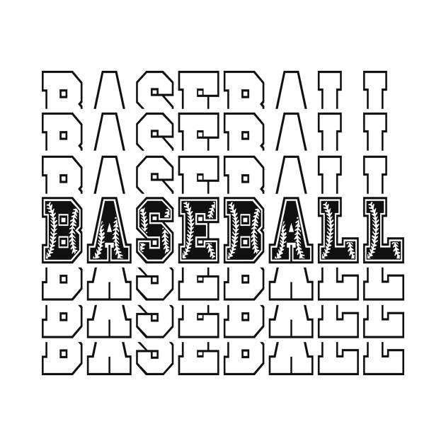 Baseball Sports by Foxxy Merch