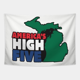 America's High Five Tapestry