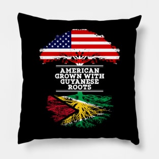 American Grown With Guyanese Roots - Gift for Guyanese From Guyana Pillow