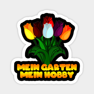 Mein Garten Mein Hobby Magnet