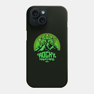 Green Rocky Mountains Phone Case