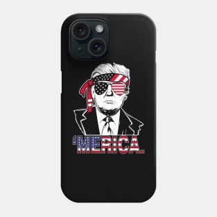 Trump Merica 2024 Phone Case