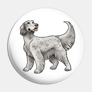 Dog - English Setter - Blue Belton Pin