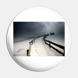 Winter in Yellowstone Pin