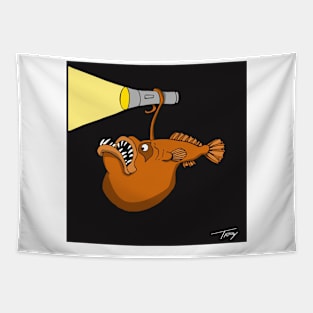 Angler Fish Tapestry