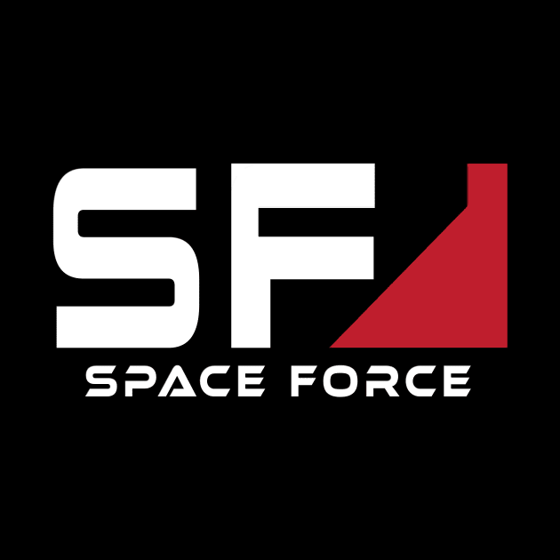 Space Force gaming T-shirt by kmpfanworks