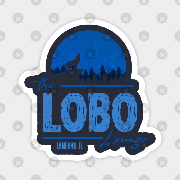 The Lobo Lounge from Roseanne Magnet by hauntedjack