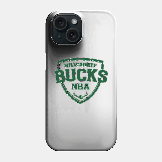 Milwaukee Bucks Crest Phone Case by monitormonkey