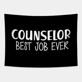 Counselor Best Job Ever Tapestry