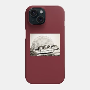 Monorail Art Phone Case