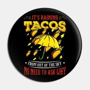 Its Raining Tacos Pin