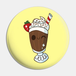 Chocolate Milkshake Pin